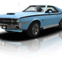 Restored Investment Grade Big Bad Blue AMX 390 Ram Air V8 Go Package Leather