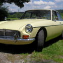Restored original paint color; MG-MGB-GT