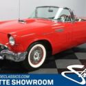 restored vintage classic chrome 50s t bird baby red white black automatic fomoco