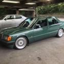 Right Hand Drive Manual 1989 190e 2.0 in a Rare Green