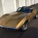Riverside Gold 1969 427/390 Corvette,T-Tops, automatic, 44428 miles,