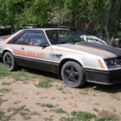 Rock solid body w rear wiper option. California factory built V/8 4-spd Pace Car