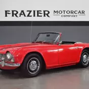 ROCK SOLID STRAIGHT STRONG TRIUMPH TR4 RED/BLACK