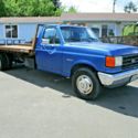 Rollback Tow Truck Tilt Bed Car Hauler 7.3 Diesel 5 Sp Winch Stereo No Reserve!