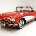 Roman Red/Ermine White 283ci Original Block Pristine Interior 2 Tops
