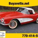 Roman Red/White Corvette Buyavette inc Atlanta
