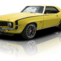 Rotisserie Built Daytona Yellow Camaro 350 V8 4 Speed Manual Positraction PS A/C