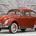 Ruby Red Platinum White Leatherette 66 Later 1600 cc 58hp engine 12 Volt