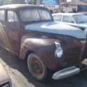 Running original 1941 Plymouth Special Deluxe with the original flathead 6