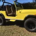 Rust Free 1984 CJ-7 &#034;Nevada&#034; Jeep Hardtop With Doors Sunshine Yellow
