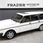Rust Free 4 Speed Overdrive 245 Turbo Wagon Sun roof Third Seat White/tan