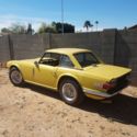 Rust Free, No Accident, Low mile Triumph TR6 Project with Rare Hardtop MUST SEE