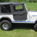 RUST FREE/NEW 33 INCH MASTER CRAFT COURSER MT TIRES MOUNTED TO DEEP DISH CHROME