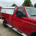 Rusty 1994 Ford F-150 with Western Snow Plow, Enclosed Bed, Mechanically A+