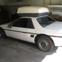 SALE! 1984 WHITE PONTIAC FIERO 2M 4 ONE ORIGINAL OWNER