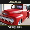 Satin Red Chevy V8 Auto Sub-Framed P.S/ P.D.B. Cold-A/C All Steel. Coker Whites