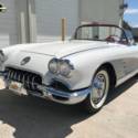 SBC 4-Speed Older Restored Runs Great White/Red Silver Cove Allvette /Florida
