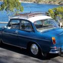 Sea Blue VW 1500 S Notchback Sedan