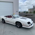 SELLING AT NO RESERVE 1989 CHEVY CAMARO IROC Z28 convertible barn find 57k miles