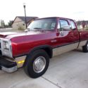 SELLING WITH NO RESERVE 1993 DODGE 250 CUMMINS 5.9 TURBO DIESEL EXTENDEDCAB144K