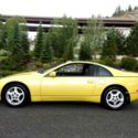 SELLING WITH NO RESERVE IS THIS RUST FREE 1990 NISSAN 300ZX PEARL YELLOW  101K