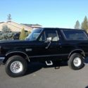 SELLING WITH NO RESERVE RUST FREE 1990 FORD BRONCO XLT WITH  93K  5.8L