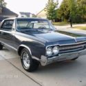 SHARP 1965 OLDS 442 HARDTOP - MIDNIGHT BLUE - 400 V8 - 69,000 MILES - CRAGAR SS