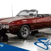 Sharp Drop Top! Pontiac 350 V8, Auto Trans, A/C, PS/PB, Frt Disc, Pwr Top, Facto