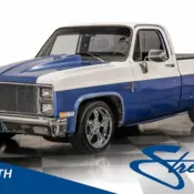 Sharp Short Bed Chevy w/ Lowered Stance! 5.0L V8, 4 Spd Auto, A/C, Custom Paint