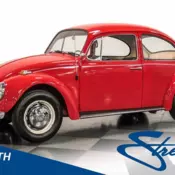 Sharp VW Bug w/ 1200cc & 4 Spd Manual, Nice Red Repaint, Runs/Drives Really Well