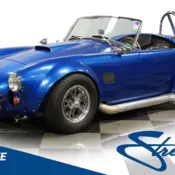 SHELBY COBRA EVERETT MORRISON MUSCLE CAR AMERICAN MUSCLE HOT ROD CONVERTIBLE TOP