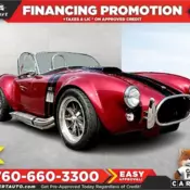Shelby Cobra Replica Red 5MK4 is an accurate reproduction of Shelbys original CS