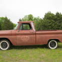 SHORT WIDE BED RATROD HOTROD TRUCK 6 CYL COLD A/C!! NEW WWW, DAILY DRIVER NOW !!