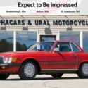 Signal Red Mercedes-Benz 560SL with 65760 Miles available now!