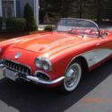 Signet Red with white coves. I have hard top but not painted
