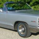 Silver 1966 Pontiac 2+2 Convertible w/Orig. Rebuilt 421 4bbl - Runs Great!