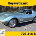 Silver Green Corvette Buyavette inc Atlanta