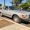 Silver Hardtop convertible roadster. Recently driven from Boston to Los Angeles.