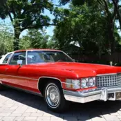 Simply beautiful 1974 Cadillac Coupe Deville  57k Miles White Leather!