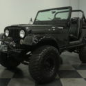 SINISTER CJ7, DEEP DARK CHARCOAL, LIFTED, 258 I6, 4-SPEED, A/C, HARD & SOFT TOPS