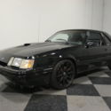 SINISTER FOX-BODY SVO, TURBOCHARGED 2.3L, 5-SPEED, 4 DISCS, 18-INCH MOTEGI RIMS!