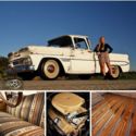 Slammed Apache Chevy Hot Rat Street Rod Patina Pickup No Air Ride Bagged C10