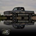 Slammed Silverado Squarebody C10 Chevy Hot Rat Street Rod HotRod Patina Pickup