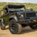 Sleek 1992 Land Rover Defender 90 - 200Tdi Engine, Removable Soft Top