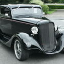 SLEEK AIR RIDE BUILD - LT1 V-8 & A/C - 1934 Chevrolet Hotrod Coupe - 4K MI