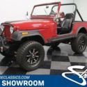 SLICK CJ7 4X4, 350 V8, AUTO TRANS, FRNT DISC, PWR STEER, LIFTED, SUPERCLEAN!!