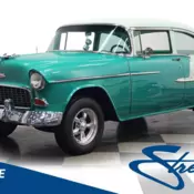 Small block Chevy with three deuces four speed manual