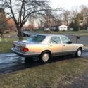Smoke silver 1989 Mercedes 300 SE