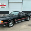 Smoking Hot 1988 Ford Mustang GT Convertible - Jet Black/Gray Bottom  NO RESERVE