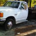 Solid 1990 Ford F-350 7.3 tilt bed car hauler flatbed rollback Needs engine 4.9